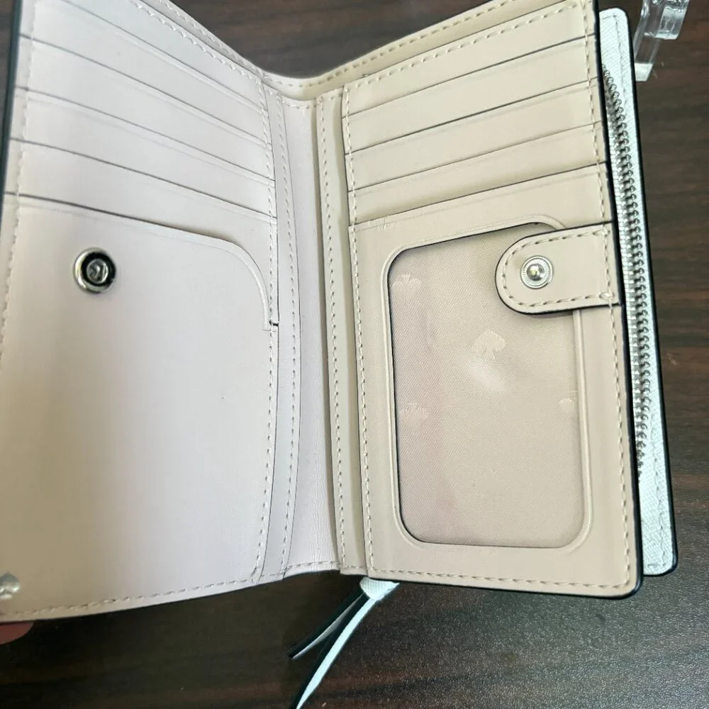 Kate Spade New York Staci Medium Saffiano Leather Satchel/Crossbody Purse Wallet